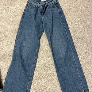 Abercrombie & Fitch Men's Straight Blue Jeans